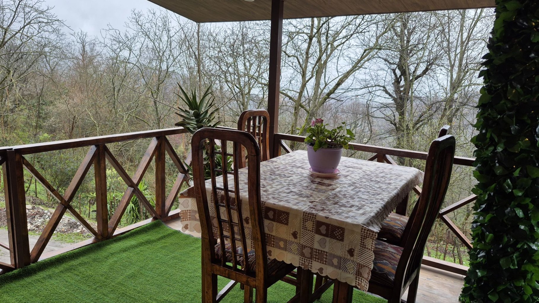 کلبه دوخوابه دوبلکس جنگلی پامچال 3