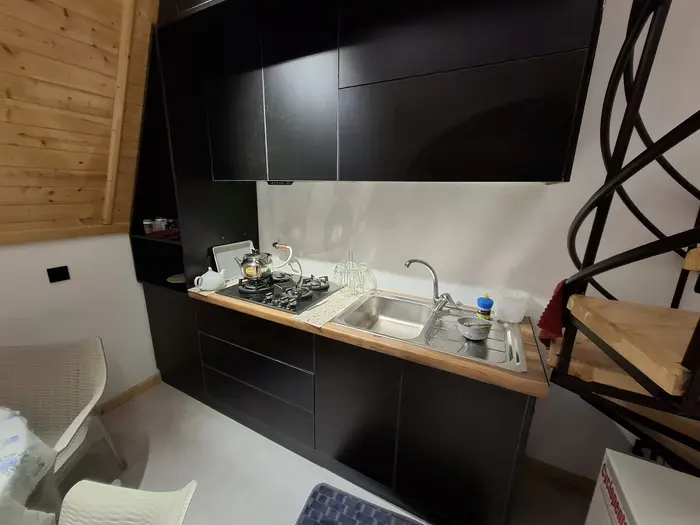 کلبه دوخوابه سوئیسی مدوبن