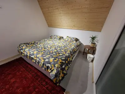 کلبه دوخوابه سوئیسی مدوبن