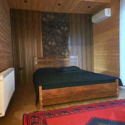 کلبه سه خوابه چوبی دوبلکس بنفشه