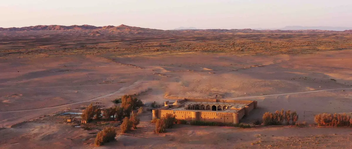 کاروانسرا مرنجاب - واحد ۲ تخته اعیانی - نمایی از موقعیت