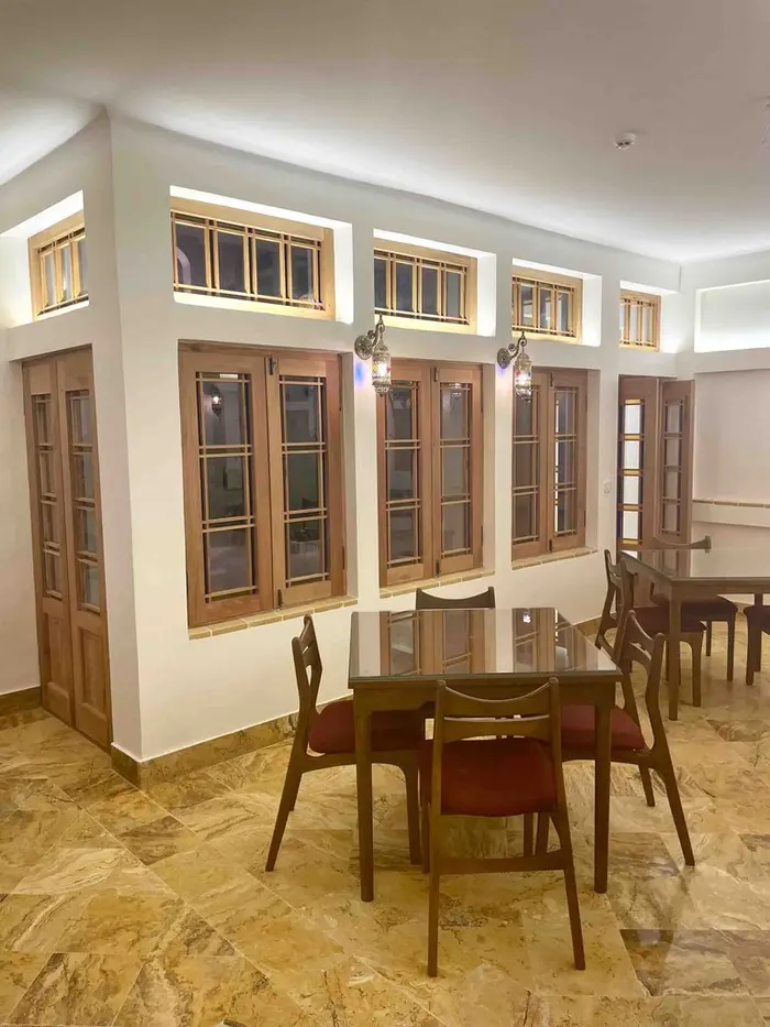 اقامتگاه سنتی ساباط - واحد دوتخته 2 - سالن غذا خوری