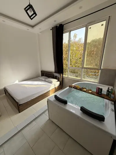 ویلا یک خوابه جنگلی جکوزی دار یامی ویل سویل