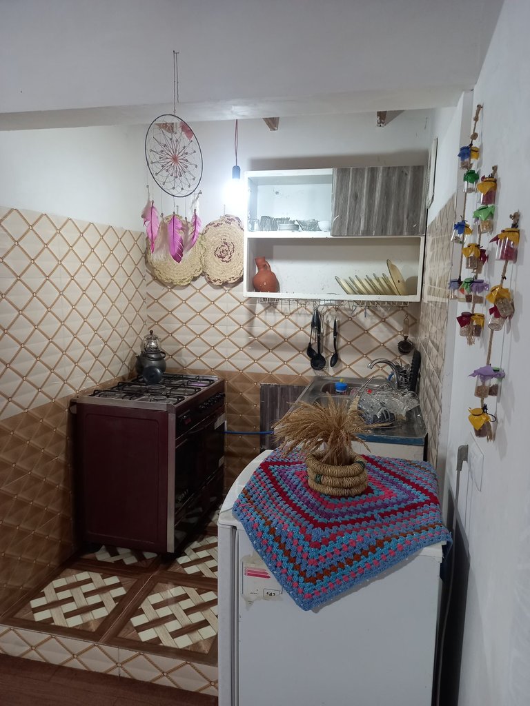 اقامتگاه سنتی یک خوابه آوای زندگی - آشپزخانه 