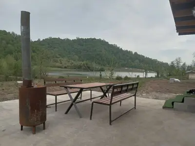 ویلا دوخوابه جنگلی سعادتی