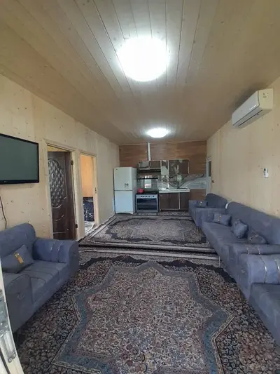 کلبه دوخوابه چوبی سامیار