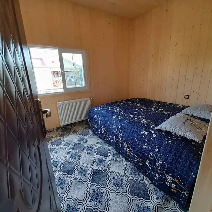 کلبه دوخوابه چوبی سامیار