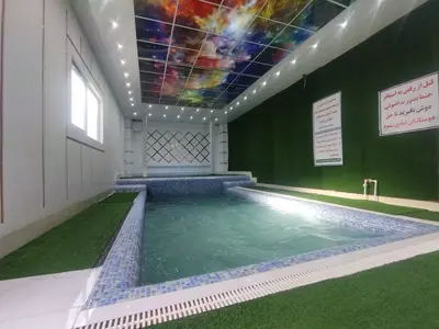 ویلا دوخوابه استخردار آبگرم قابوس