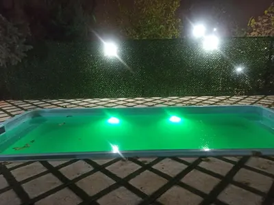 ویلا یک خوابه استخردار آبگرم باغ هفت چنار