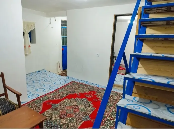 یک خوابه ساحلی کلبه آبی