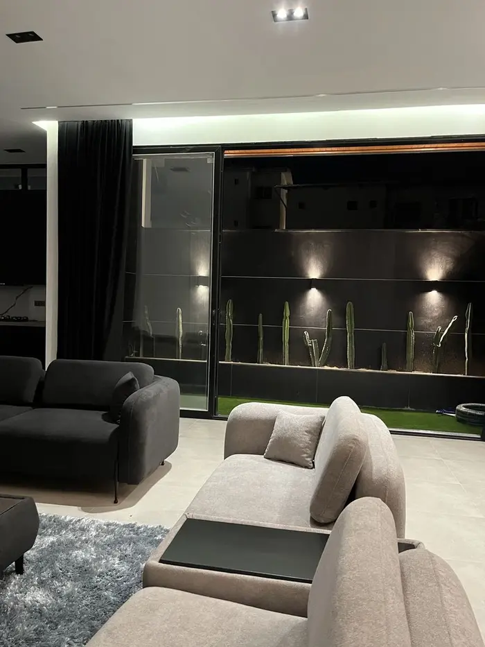 ویلا سه خوابه استخردار آبگرم الورا - فضای سبز