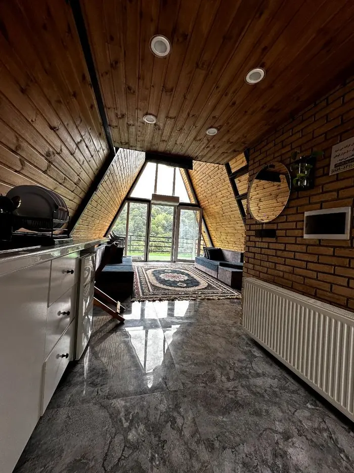 کلبه دوخوابه ریندر واحد 1