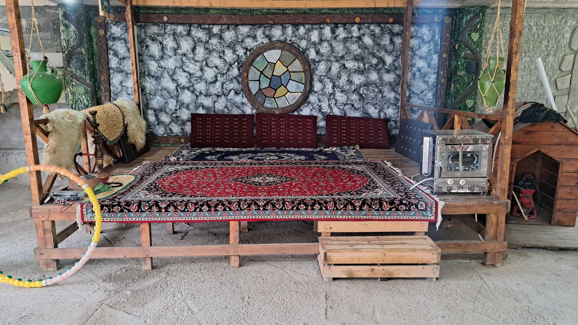 دوخوابه چوبی رسالت