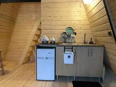 کلبه یک خوابه ساحلی وارش