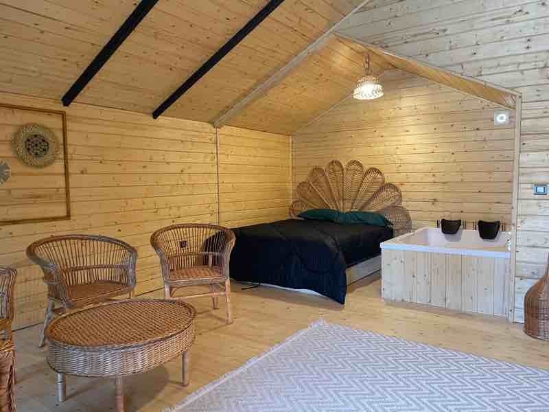 کلبه فلت چوبی لانیا