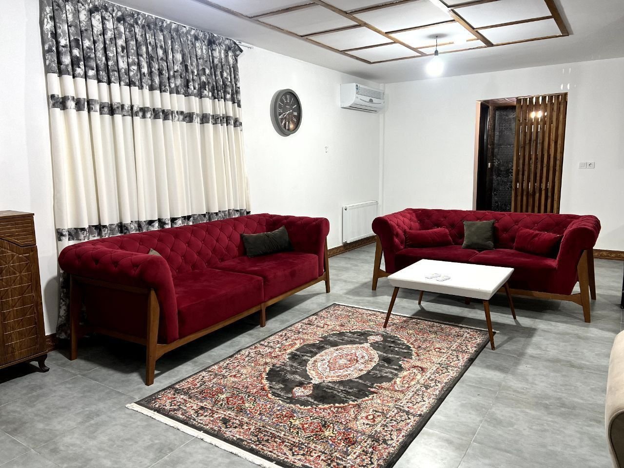 دوخوابه ساحلی استخردار آبگرم فرح آباد