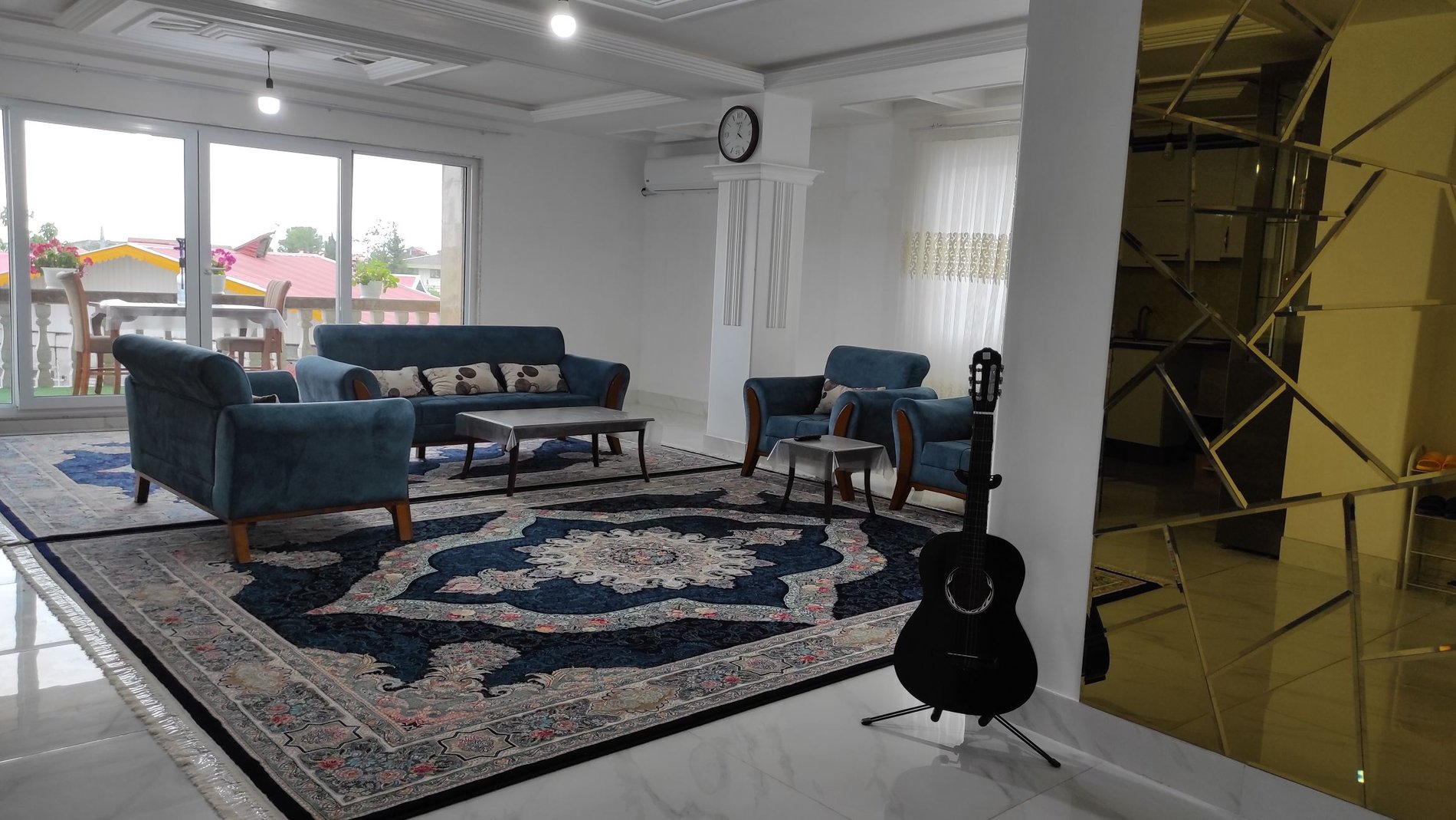 آپارتمان دو خوابه ساحل گیسوم 1 - حال و پذرایی 