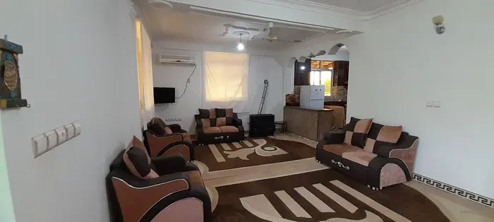 ویلا دوخوابه جنگلی چوکا - پذیرایی ویلا