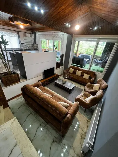 ویلا سه خوابه جنگلی تریپلکس استخردار آبگرم لیلی