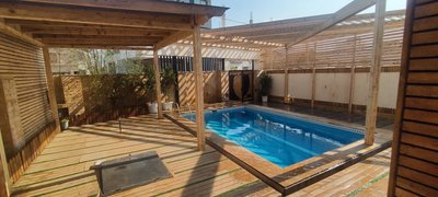 ویلا سه خوابه جنگلی تریپلکس استخردار آبگرم لیلی