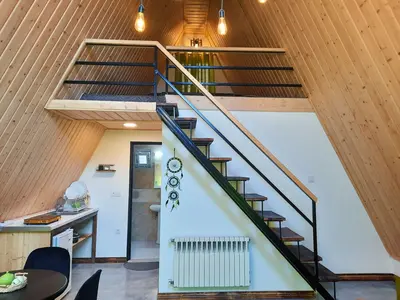 کلبه دوخوابه دوبلکس سوئیسی علیپور