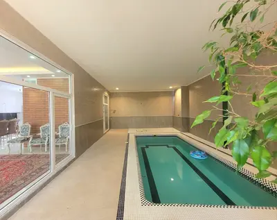 ویلا دوخوابه استخردار آبگرم پامچال فردوسیه