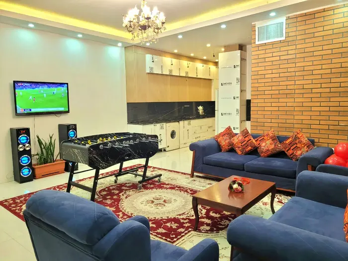 ویلا دوخوابه استخردار آبگرم پامچال فردوسیه