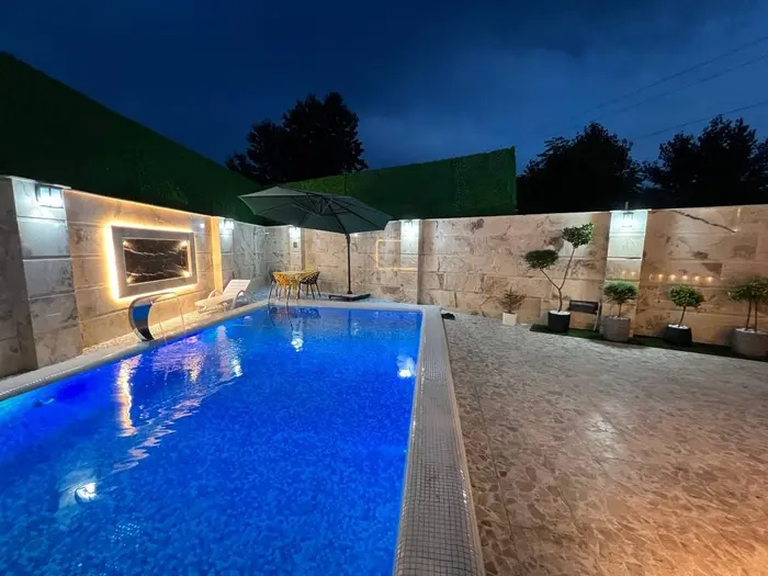 ویلا دوخوابه استخردار آبگرم سودا 1