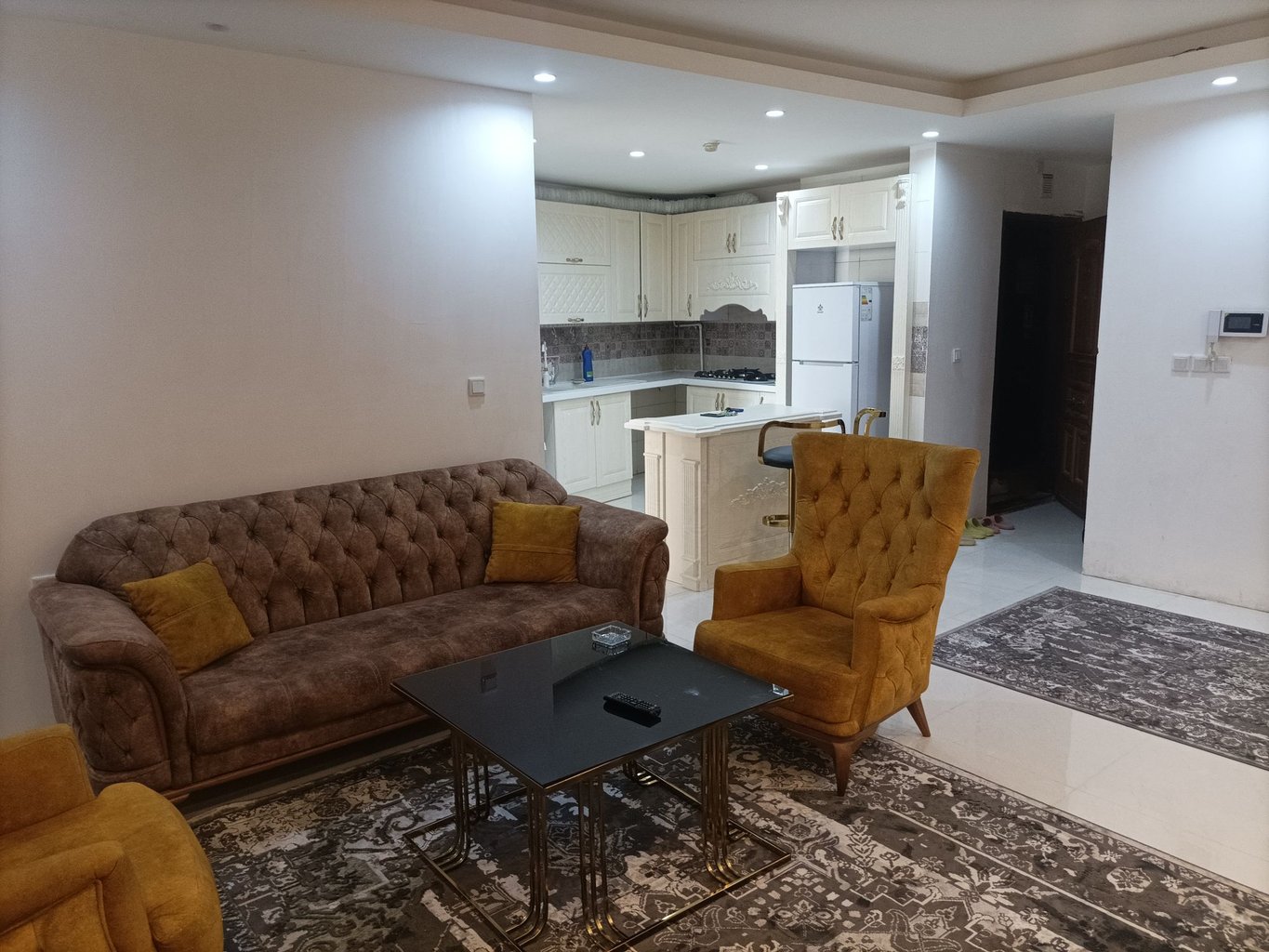 آپارتمان دوخوابه خردلی - سالن