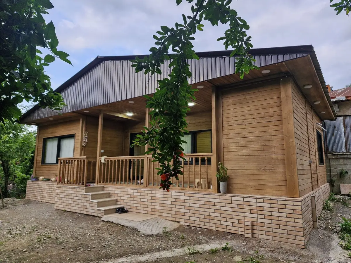 کلبه یک خوابه چوبی بهزاد - کلبه چوبی یک خوابه