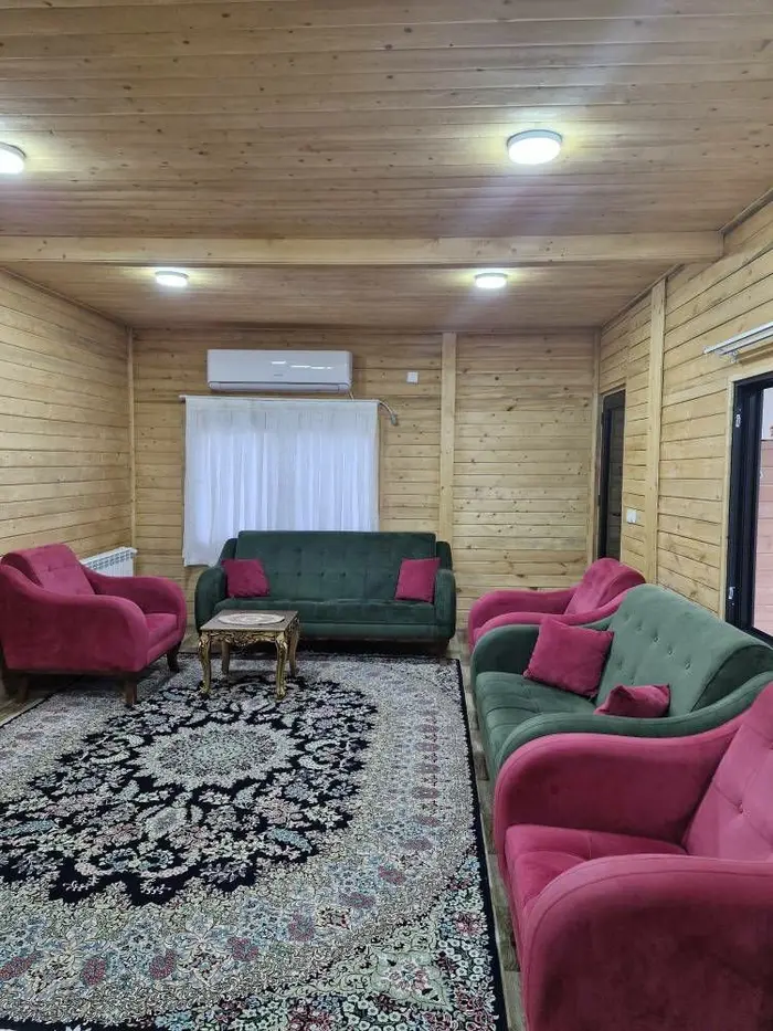 کلبه یک خوابه چوبی بهزاد