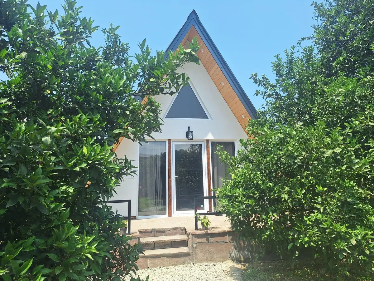 کلبه یک خوابه جکوزی دار علیپور - نمای کلبه