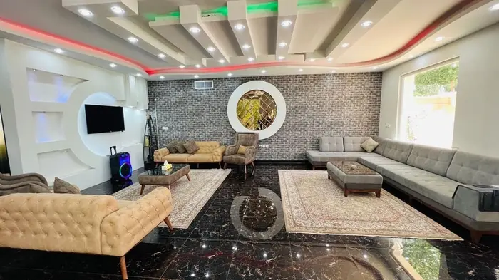 ویلا دوخوابه استخردار آبگرم عمارت یاس سفید