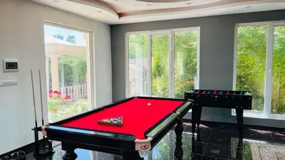 ویلا دوخوابه استخردار آبگرم عمارت یاس سفید