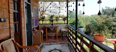 کلبه دوخوابه چوبی هما