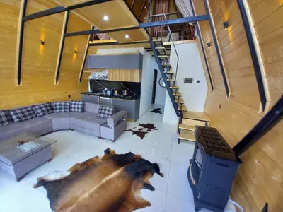 کلبه دوخوابه سوئیسی آسمان