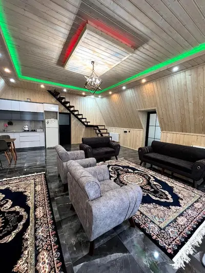 کلبه دوخوابه جکوزی دار سوئدی نور