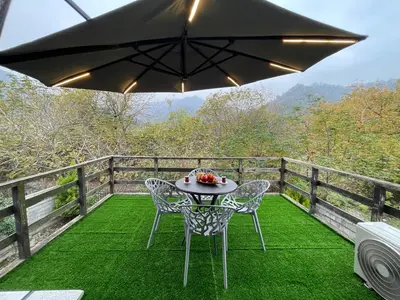 کلبه دوخوابه سوئیسی درسا