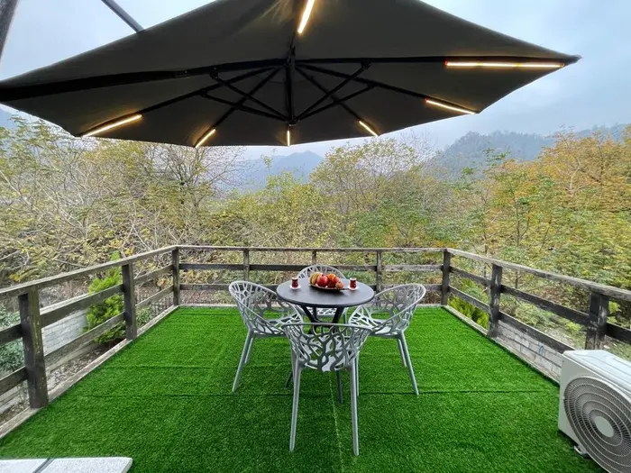 کلبه دوخوابه سوئیسی درسا