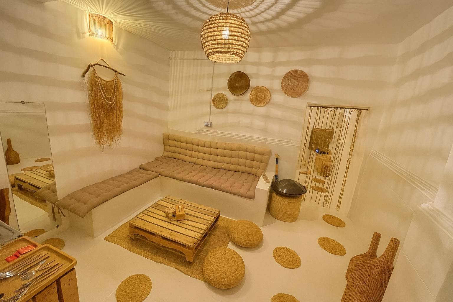 یک خوابه استخردار آبگرم نخل سفید ماج