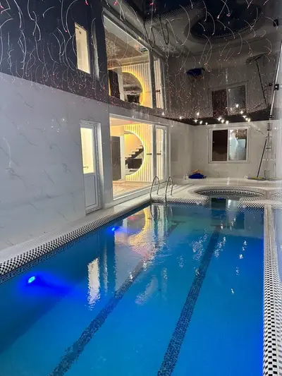 ویلا یک خوابه جنگلی استخردار آبگرم اسفندیاری