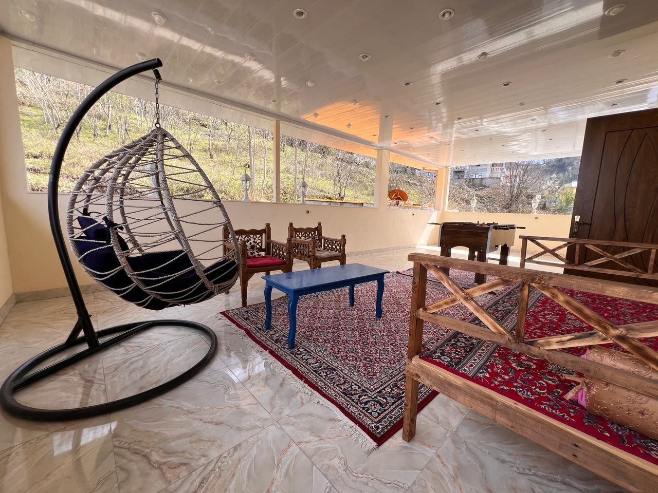 ویلا سه خوابه جنگلی دوبلکس بام