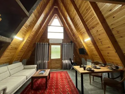 کلبه یک خوابه استخردار چوبی نواز 1