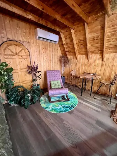 کلبه سه خوابه جکوزی دار سپیدار واحد کاکتوس