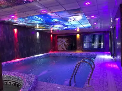 ویلا دوخوابه استخردار آبگرم باغ آرامش 1