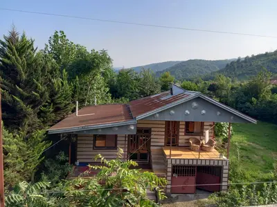 ویلا دوخوابه جنگلی اولم