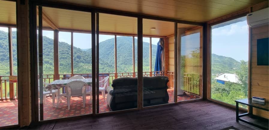 کلبه یک خوابه چوبی تیکیش طبقه 2