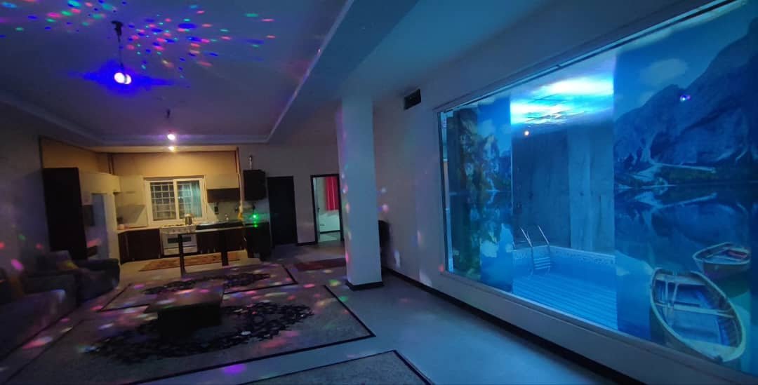 دوخوابه استخردار آبگرم گل رز ۲