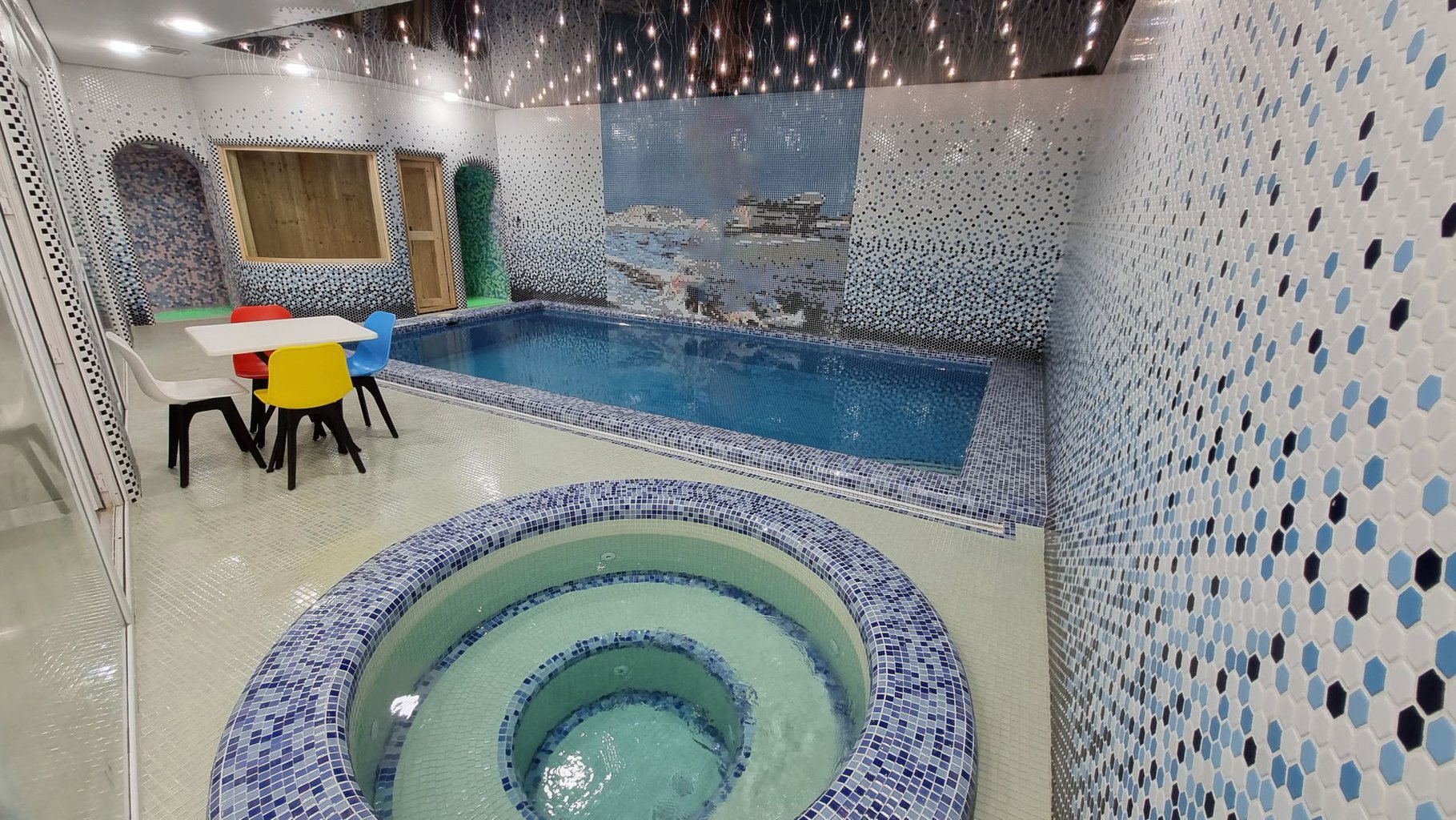 ویلا دو خوابه استخردار آبگرم شاهان 1