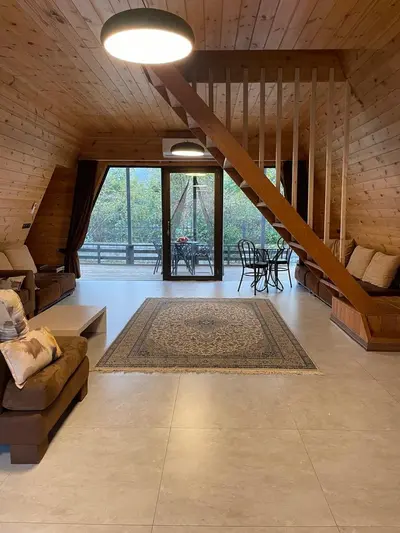 کلبه دوخوابه سوئیسی درسا